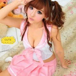 Anna Mu Costumes Lingeriecats 2 Pcs Student Costume 11 Anna Mu Costumes Lingeriecats 2 Pcs Student Costume