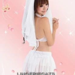 Anna Mu Sexy Enchanting Bridal Costume Set Lingerie Set
