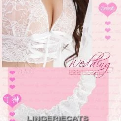 Anna Mu Sexy Enchanting Bridal Costume Set Lingerie Set