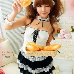 Anna Mu Fantasy 6Pcs Maid Costume