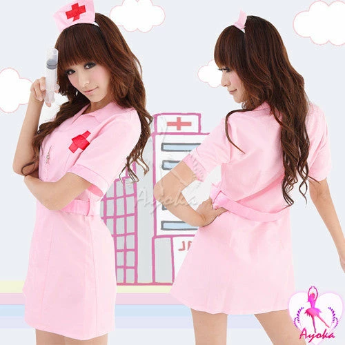 Anna Mu Sexy Tempting Nurse Costume Outfit Costumes 7 Anna Mu Sexy Tempting Nurse Costume Outfit Costumes