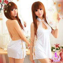 Anna Mu Lingeriecats Sexy Glorious Age 3 Pcs Sexy Cheongsam Costume
