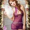 Anna Mu Chinese Purple Doll Cheongsam Costume
