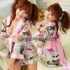 Anna Mu Colorful Kimono 2 Pcs Costume