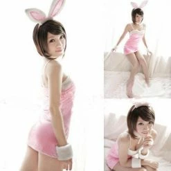 N/a Pink Sexy Dress Lingerie Costume Outfit Rabbit Girl Chemise 10 N/a Pink Sexy Dress Lingerie Costume Outfit Rabbit Girl Chemise