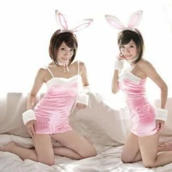 N/a Black Sexy Dress Lingerie Costume Outfit Rabbit Girl
