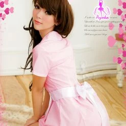 Anna Mu Cutie Pink Nurse Costume Outfit Costumes