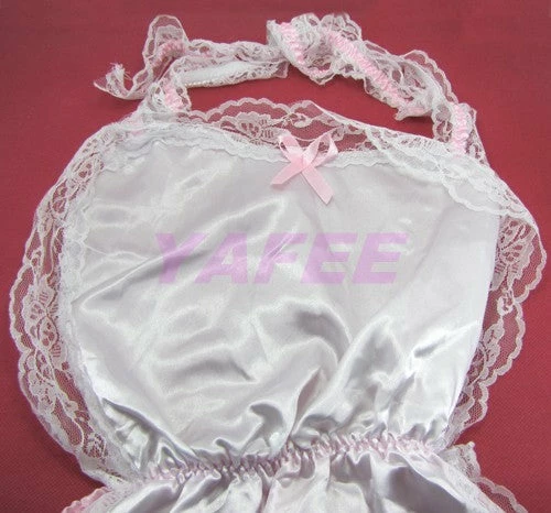 N/a Hot Sexy Pink Maid Backless Dress Costume Lingerie Set