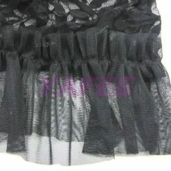 N/a Hot Lace Black Babydoll Lingerie G-String