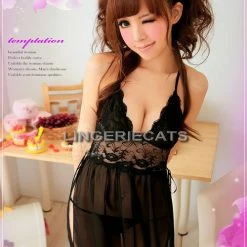 Anna Mu Sheer Seduction 2 Pcs Babydoll