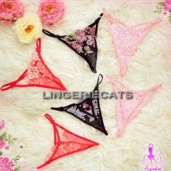 Anna Mu Lingerie Set Sassy 3 Pcs G-string Set