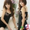 N/a New Sexy Women Lingerie Underwear Soft Dress Black