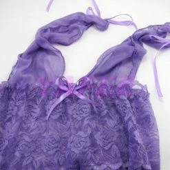 N/a Babydoll Lingerie Seductive Purple Babydoll G-String Lingerie