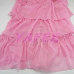 N/a Sexy Pink Satin Babydoll Lingerie