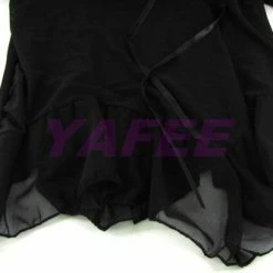 N/a Sexy V-Shape Black Babydoll Lingerie Dress