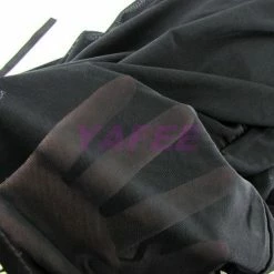 N/a Sexy V-Shape Black Babydoll Lingerie Dress