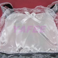 N/a Sexy White Lace Maid Costume Lingerie Set