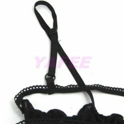 N/a Spicy Backless Black Babydoll Lingerie