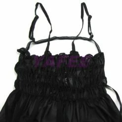 N/a Spicy Backless Black Babydoll Lingerie