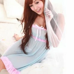 N/a Sweet & Sexy Blue Babydoll Lingerie